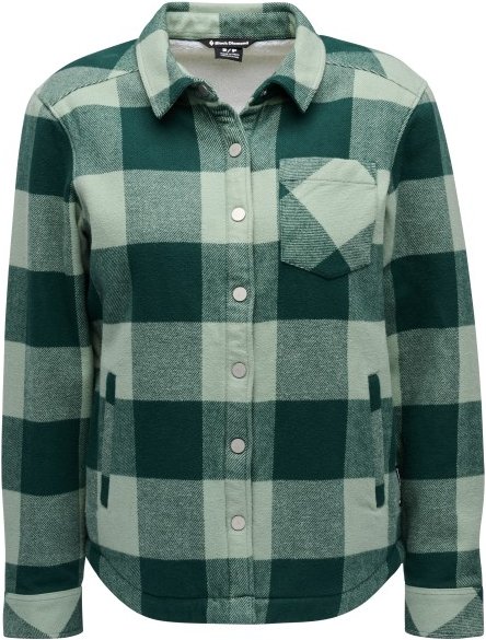 Thumbnail - Black Diamond - Women's Project Lined Flannel - Hemd Gr XS grün