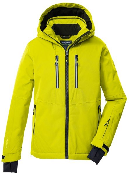 killtec - Boy's KSW 191 Ski Jacket - Skijacke Gr 176 gelb