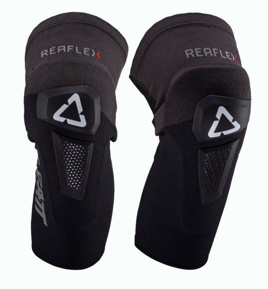 Leatt - Knee Guard ReaFlex Hybrid - Protektor Gr M schwarz