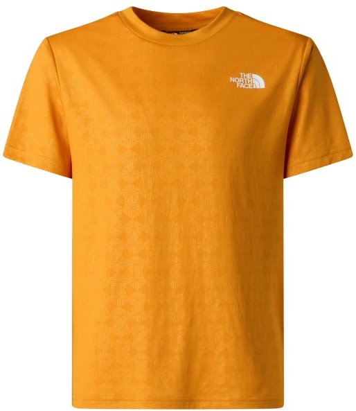 The North Face - Kid's Teen Pentadome Embossed 24/7 S/S Tee - Funktionsshirt Gr M orange