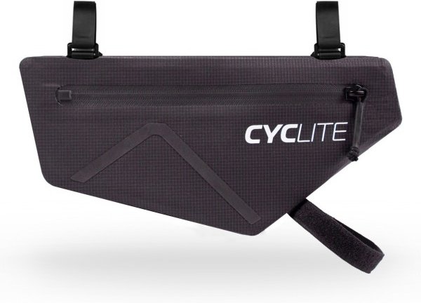 Cyclite - Frame Bag Small - Fahrradtasche Gr 1,4 l grau/weiß