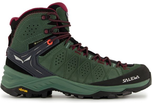 Thumbnail - Salewa - Women's Alp Trainer 2 Mid GTX - Wanderschuhe Gr 40 grün