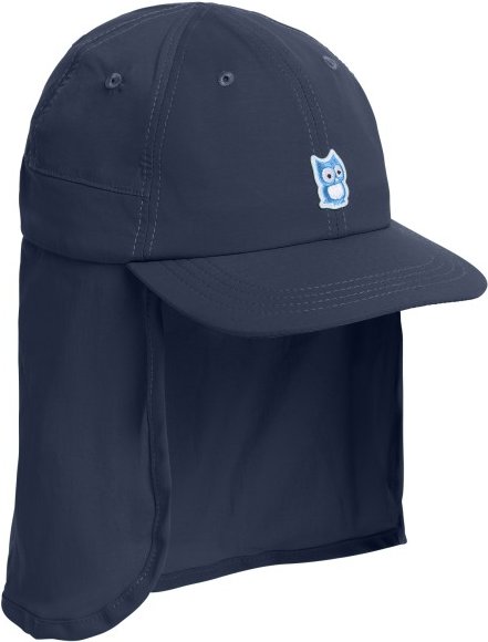 Namuk - Kid's Ray Sonnenhut mit Nackenschutz - Cap Gr L blau