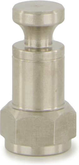 Croozer - Achsmutterkupplung Gr M10 x 1 grau