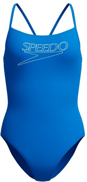 Speedo - Women's Endurance+ Logo Thin Strap One Piece - Badeanzug Gr 44 blau