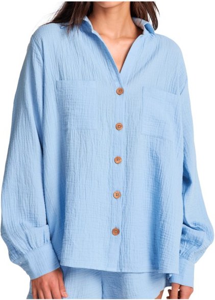 Billabong - Women's Swell Blouse - Bluse Gr M blau