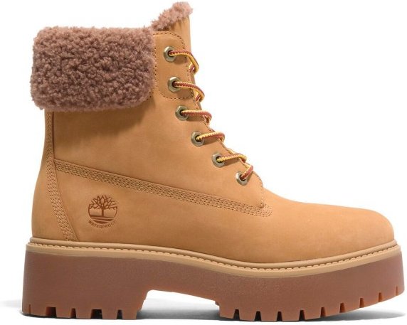 Timberland - Women's Stone Street Mid Warm Lined WP Boot - Winterschuhe Gr 37,5 braun