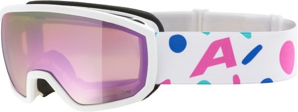 Alpina - Kid's Scarabeo Jr. Q-Lite Mirror S2 (VLT 24%) - Skibrille rosa