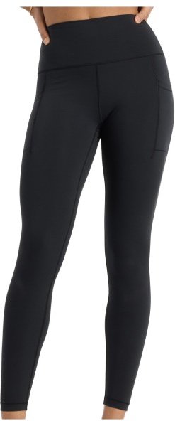 New Balance - Women's Sleek Pocket High Rise Legging 25'' - Lauftights Gr S schwarz