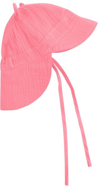 Huttelihut - Kid's Summer Hat Ears Muslin - Hut Gr 50 cm - 12-24 Months rosa