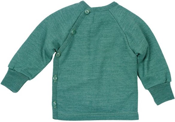 Thumbnail - Reiff - Kid's JaPu Frottee - Wollpullover Gr 74/80 türkis