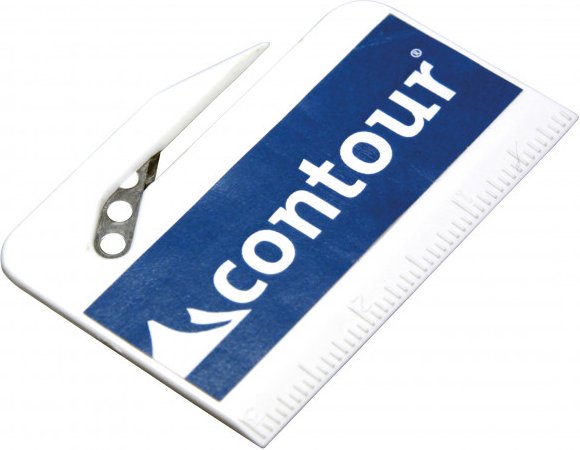Contour - Fellschneider weiß/blau