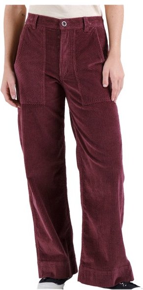 Thumbnail - DEDICATED - Women's Workwear Pants Vara Corduroy - Freizeithose Gr S rot