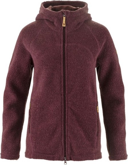 Fjällräven - Women's Kaitum Fleece - Merinojacke Gr XL rot