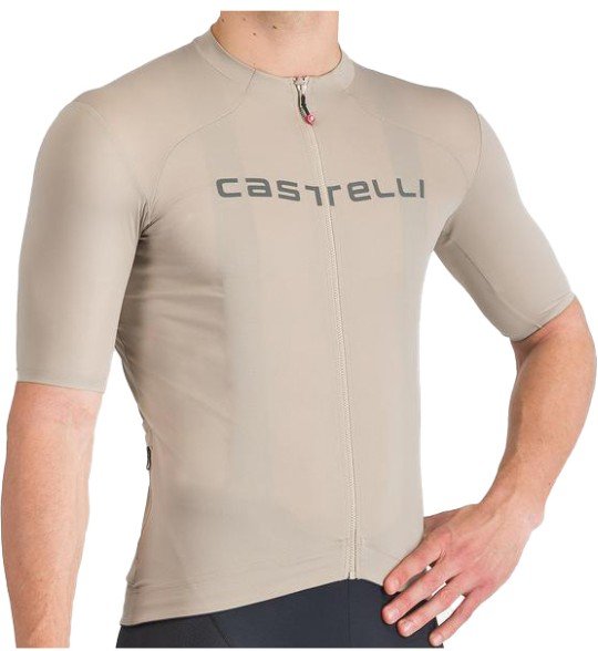 Castelli - Prologo Lite Jersey - Radtrikot Gr XXL beige