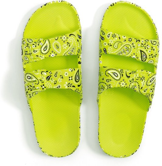 Freedom Moses - Ringo - Sandalen Gr 40/41 grün/gelb