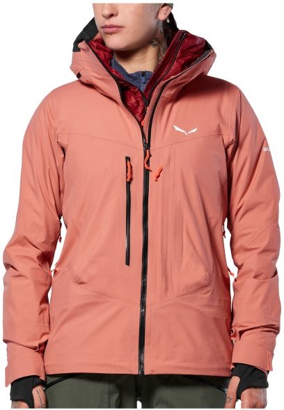 Thumbnail - Salewa - Women's Sella 3L Powertex Jacket - Skijacke Gr 42 rosa