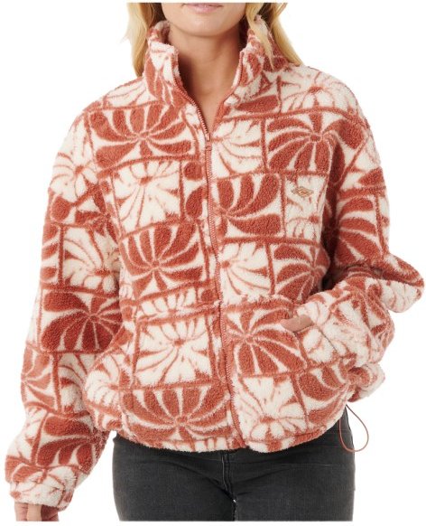 Thumbnail - Rip Curl - Women's AOTS -TY Williams Polar Fleece - Fleecejacke Gr L rosa