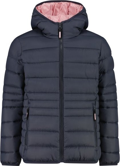CMP - Girl's Down Jacket Fix Hood Taffeta - Kunstfaserjacke Gr 140 blau