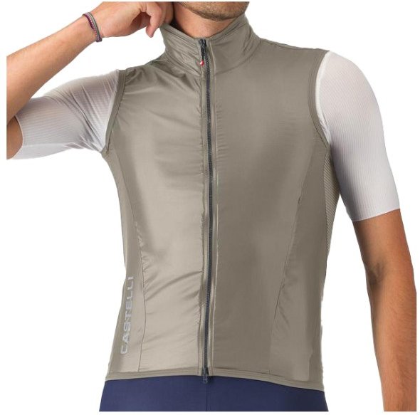Castelli - Aria 2 Vest - Fahrradweste Gr M grau