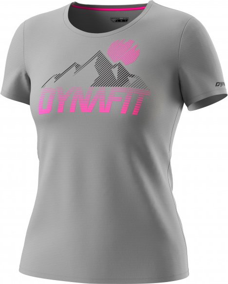 Dynafit - Women's Transalper Graphic S/S Tee - Funktionsshirt Gr S grau