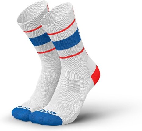 INCYLENCE - Motto Socks Long Run - Laufsocken Gr 35-38 grau