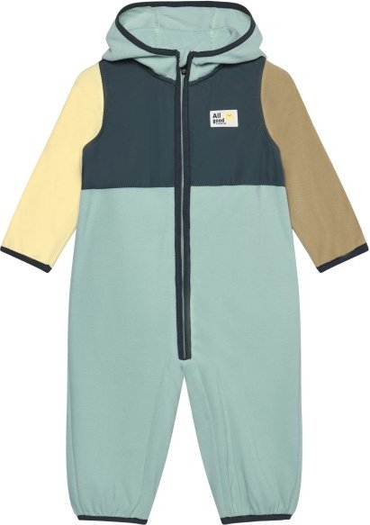 Color Kids - Baby's Fleece Suit - Overall Gr 98 türkis