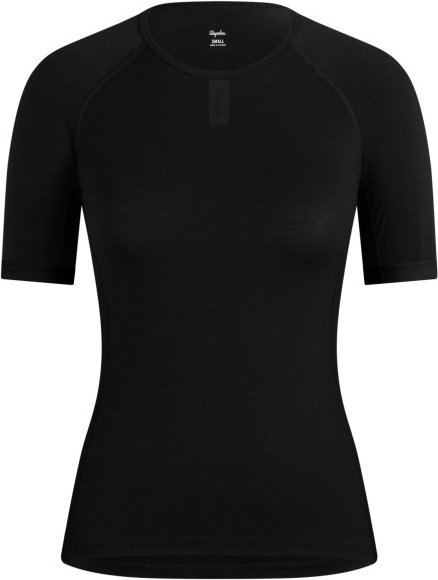 Rapha - Women's Merino Base Layer Short Sleeve - Merinounterwäsche Gr M schwarz