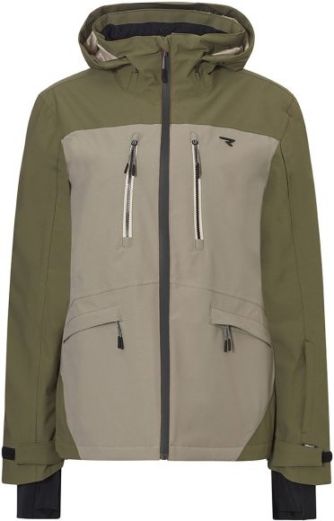 Rehall - Women's Violet - Skijacke Gr L oliv/beige