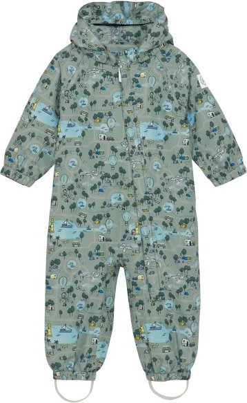 Thumbnail - Color Kids - Baby Shell Suit AOP - Overall Gr 92 türkis