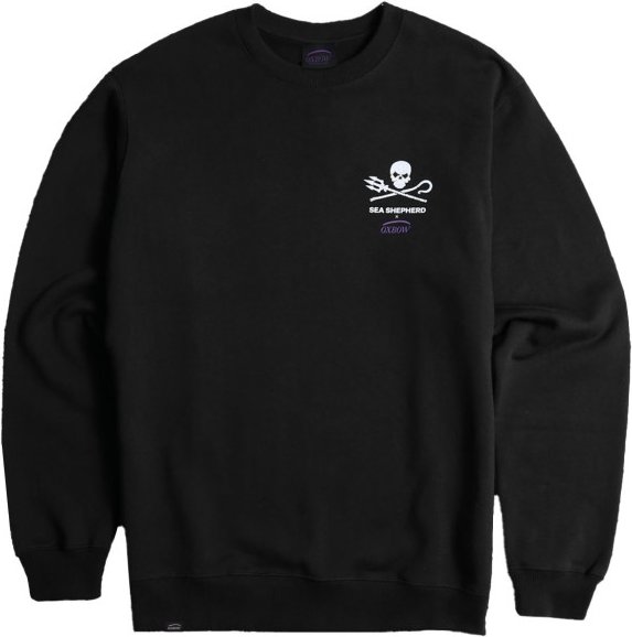 Oxbow - Ghostnet Fleece Crew - Pullover Gr L schwarz