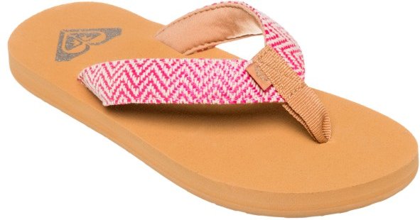 Roxy - Kid's RG Porto Raffia - Sandalen Gr 2 orange