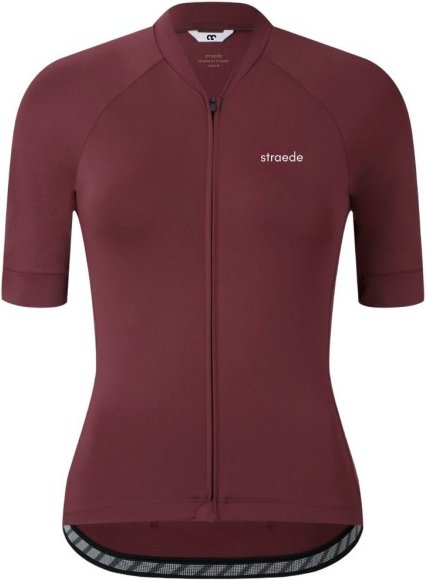 straede - Women's Kaern Jersey - Radtrikot Gr L rot