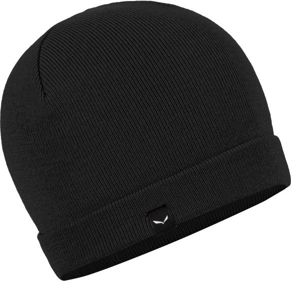 Salewa - Puez Merino Beanie - Mütze Gr One Size schwarz