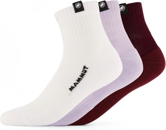 Mammut - Everyday Quarter 3-Pack - Multifunktionssocken Gr 45-47 weiß