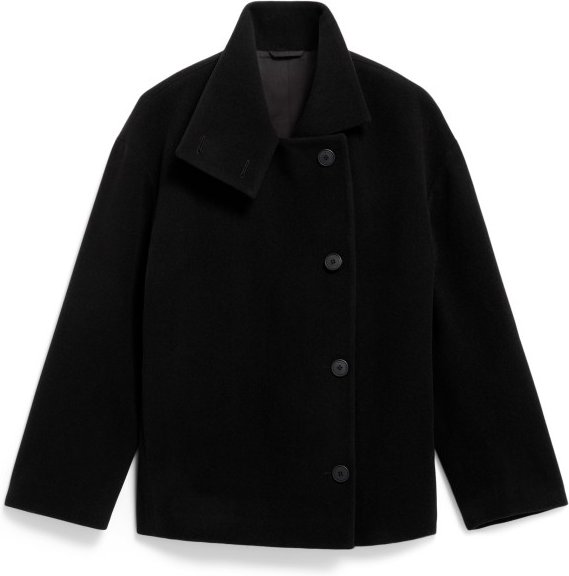 Thumbnail - ARMEDANGELS - Women's Majelaa - Wolljacke Gr M schwarz