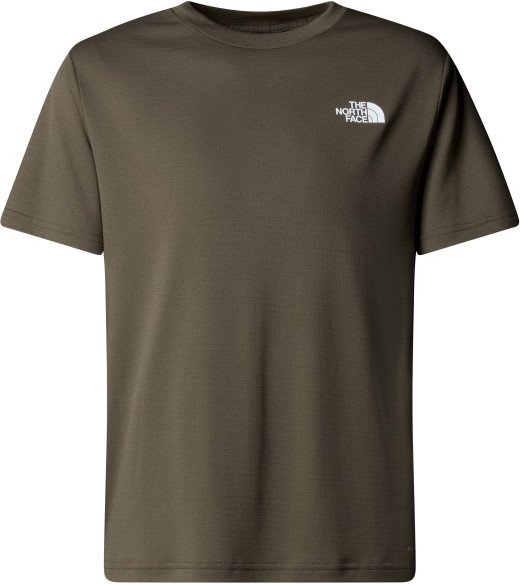 The North Face - Kid's Teen New 24/7 S/S Tee - Funktionsshirt Gr S braun