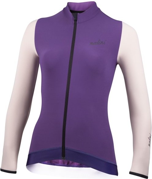 Thumbnail - Nalini - Women's New Wrap L/S Jersey - Radtrikot Gr L lila
