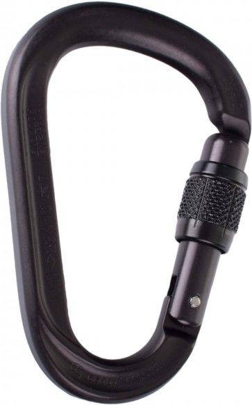 AustriAlpin - HMS Rondo Alu Schrauber - HMS-Karabiner Gr One Size grau