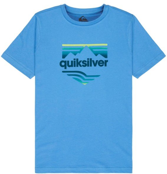 Quiksilver - Kid's Horizon Fade S/S - T-Shirt Gr 16 blau