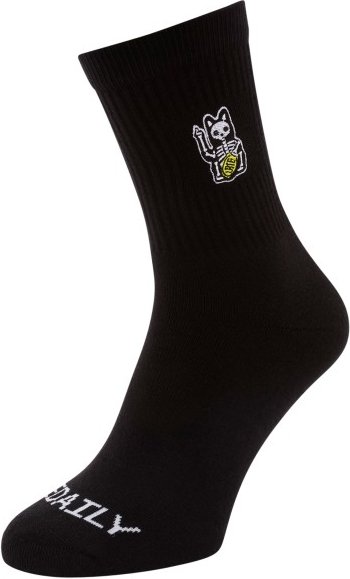 Iriedaily - Hallow Cat Socks - Multifunktionssocken Gr XL schwarz