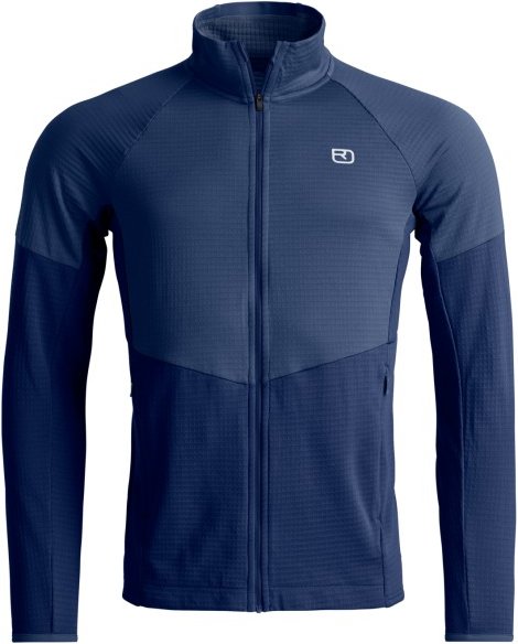 Ortovox - Fleece Light Grid Jacket - Fleecejacke Gr L blau