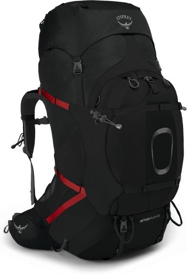 Osprey - Aether Plus 100 - Trekkingrucksack Gr S/M schwarz