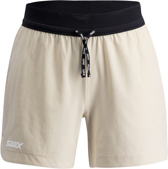 Swix - Women's Force Shorts 5-Inch - Laufshorts Gr L beige
