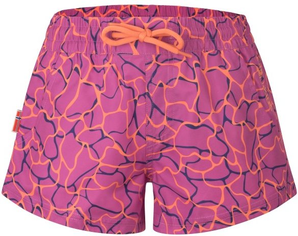 Trollkids - Girl's Haukland Shorts - Badehose Gr 152 rosa