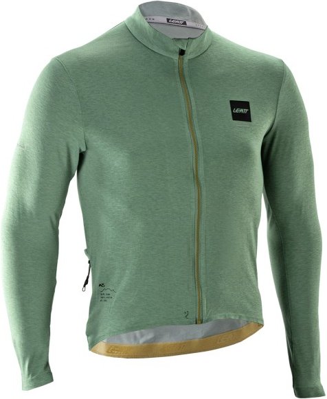 Leatt - MTB Endurance 4.0 L/S - Radtrikot Gr M grün/oliv
