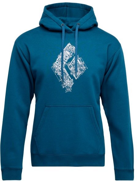 Black Diamond - Engineered Diamond PO Hoody - Hoodie Gr L blau