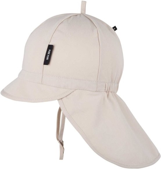 Pure Pure - Kid's Mini-Nackenschutz UV - Cap Gr 47 cm grau
