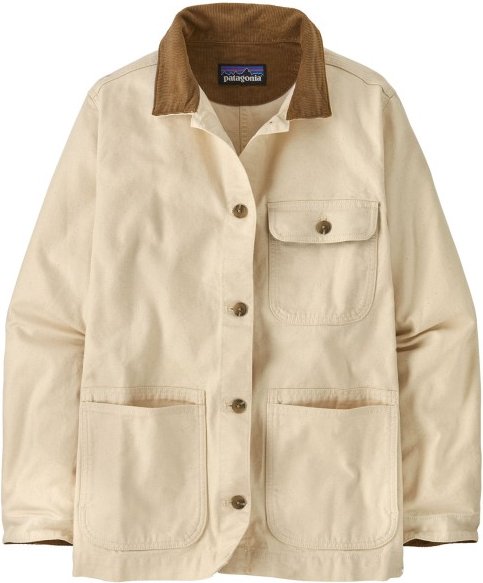 Thumbnail - Patagonia - Women's Point Reyes Canvas Coat - Freizeitjacke Gr L beige