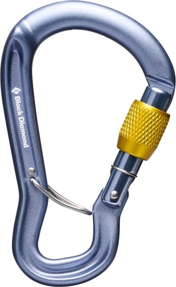 Black Diamond - Gridlock Screwgate Carabiner - HMS-Karabiner bunt